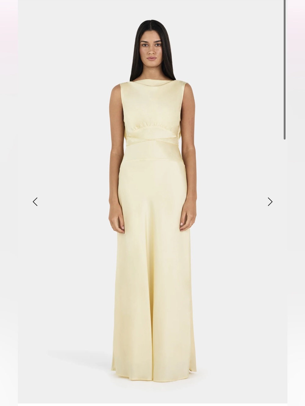 Hansen & Gretel Clara Bias Dress Butter